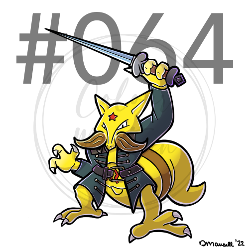 Kadabra - Pirate Pokemon