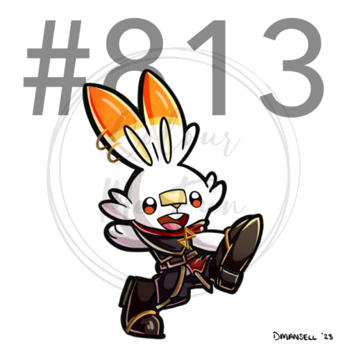 Scorbunny - Pirate Pokemon