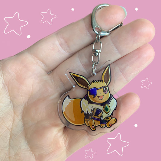 Pirate Pokemon Acrylic Keychains