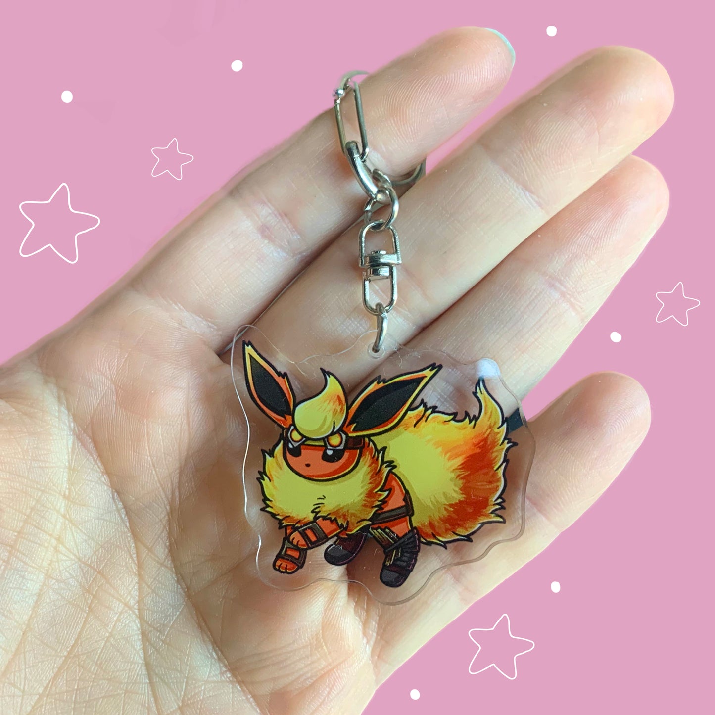 Pirate Pokemon Acrylic Keychains