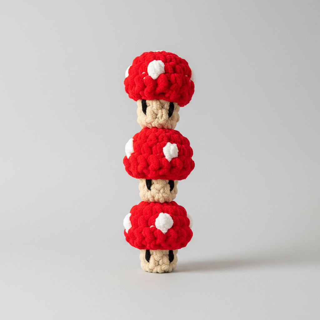Power Up Mushroom – Crochet Plush
