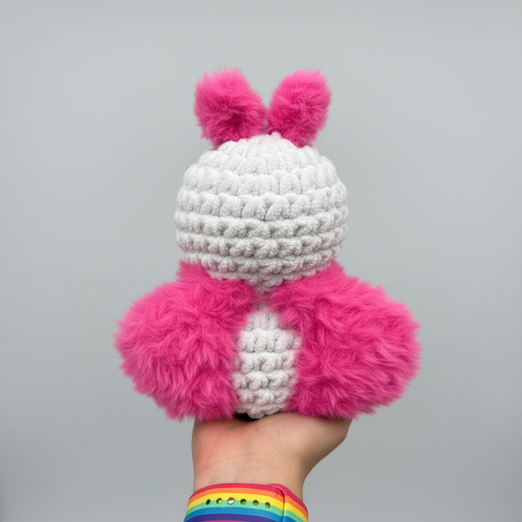 Mothman (Pink) - Crochet Plush