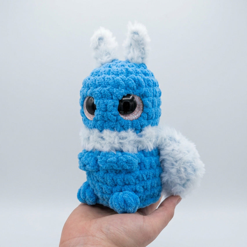 Mothman (Blue) - Crochet Plush