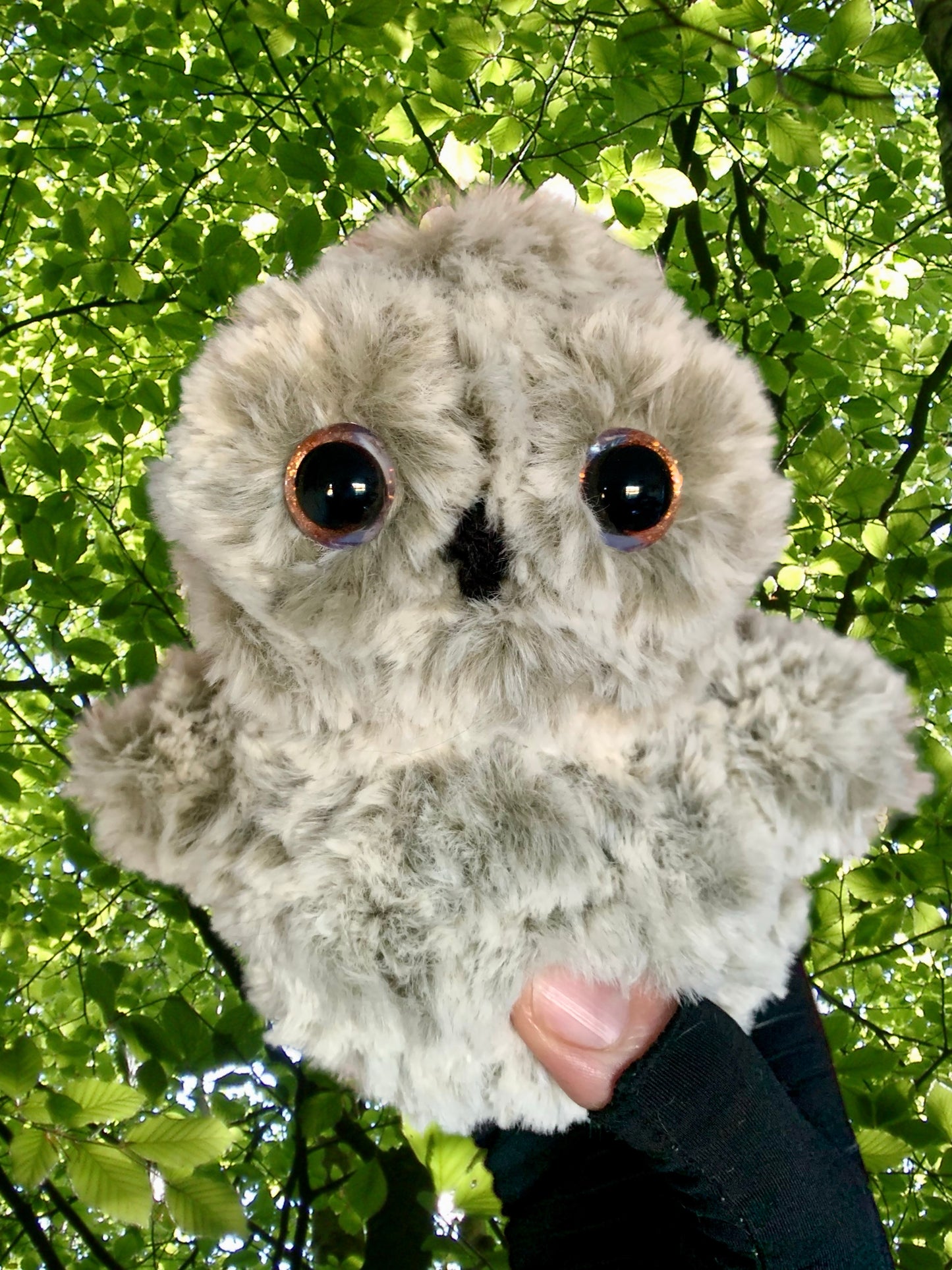 Handmade Crocheted Owl ā Made to Order