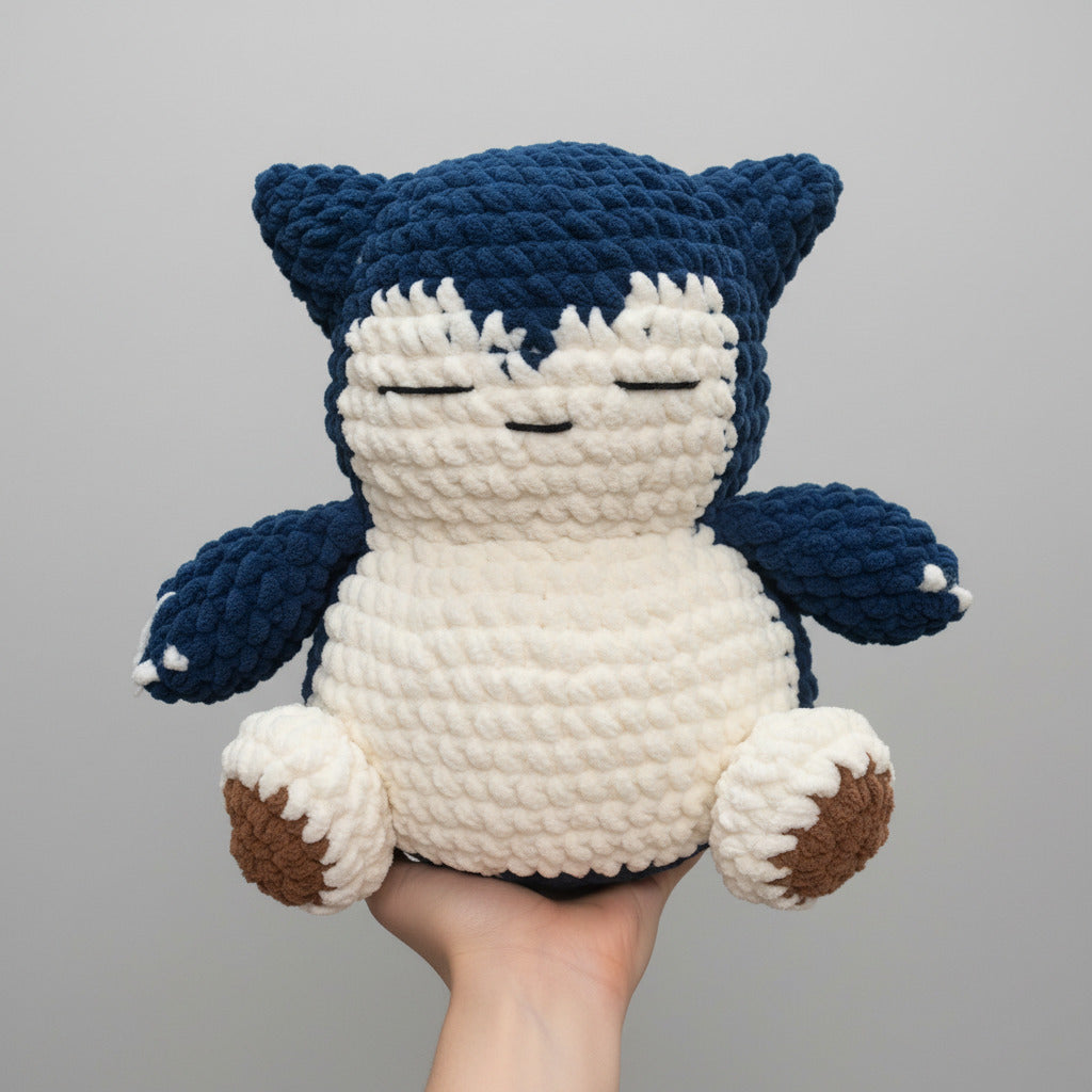 Pokemon - Snorlax Jumbo - Crochet Plush