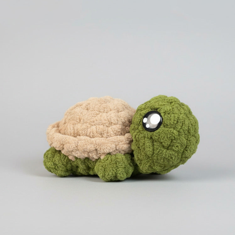 Baby Turtle Crocheted Plushie
