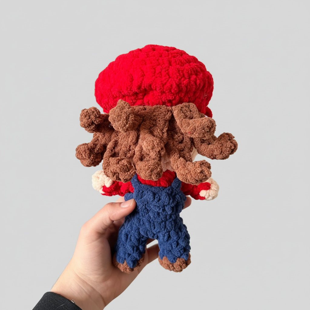 Mario - Crochet Plushie