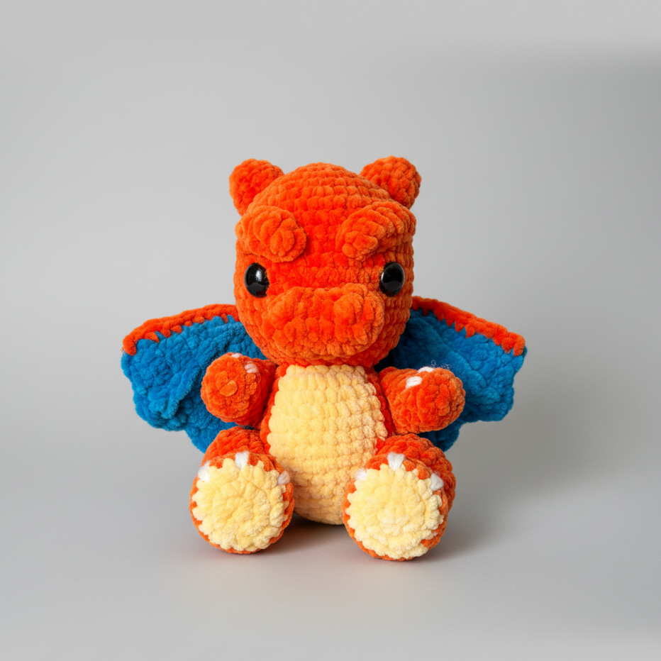Pokemon - Charizard - Crochet Plush