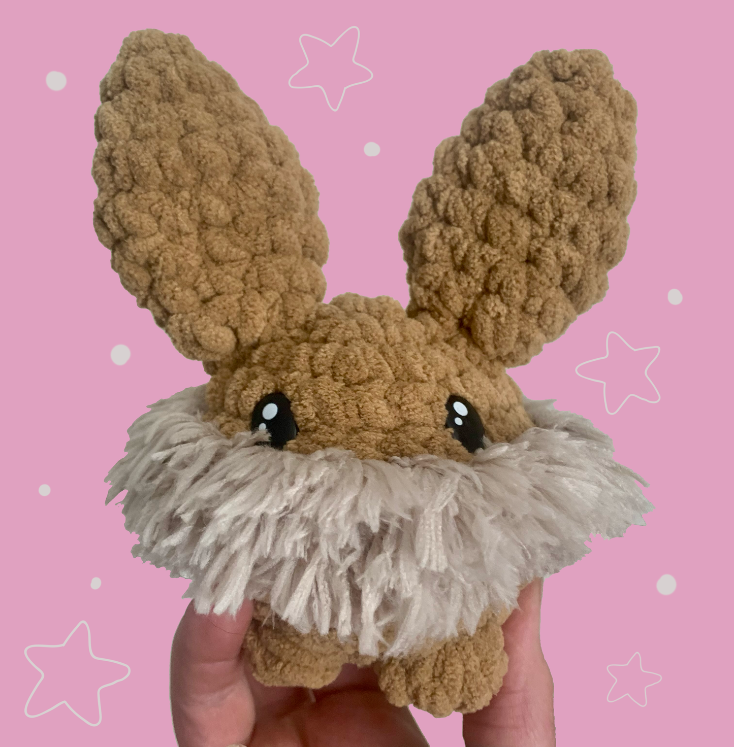 Pokemon - Eevee - Crochet Pokemon (Made to order)