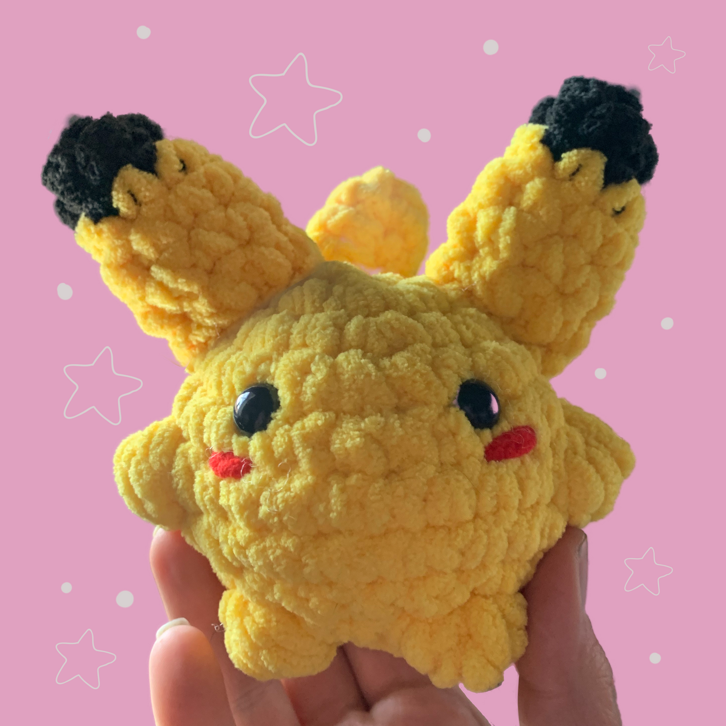 Pokemon - Pikachu - Crochet Pokemon (Made to order)