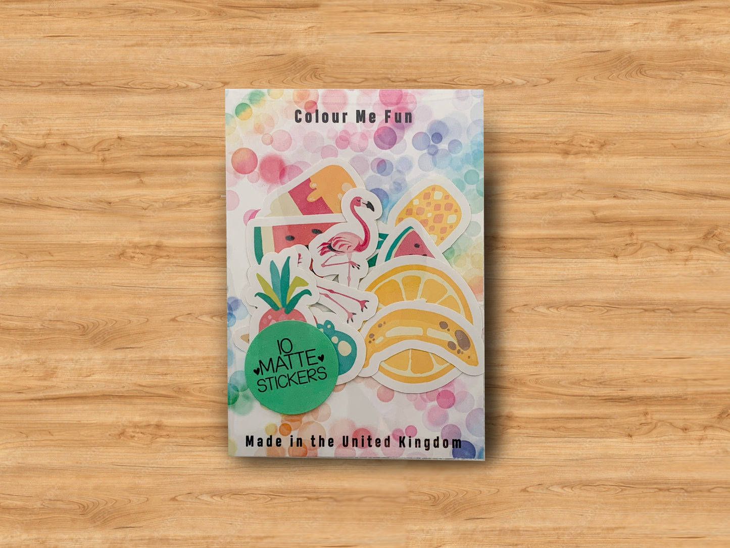Tropical Flamingo Sticker Set