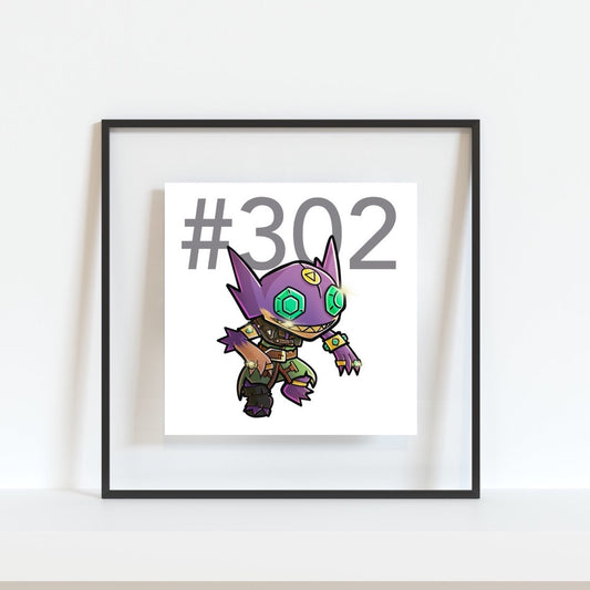 Sableye Pokemon Pirate Gamer Art Print