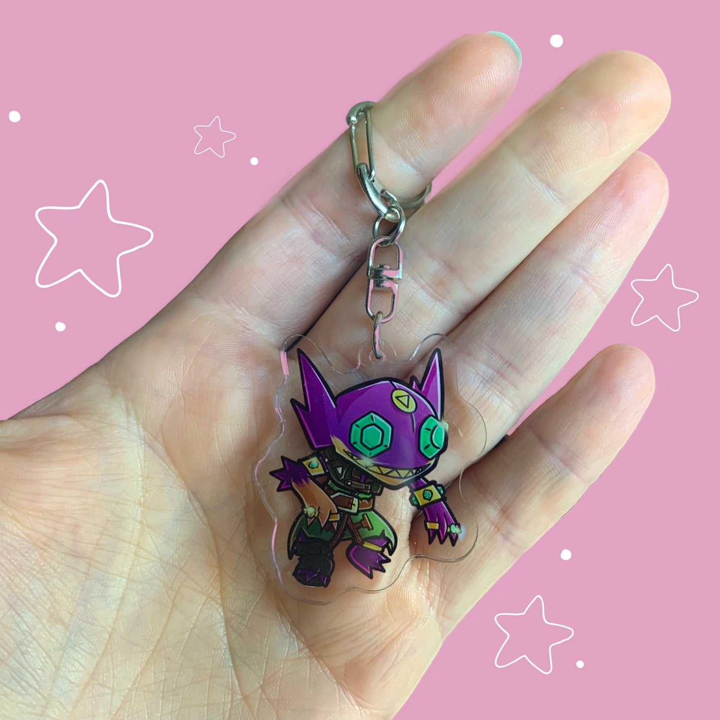 Pirate Pokemon Acrylic Keychains