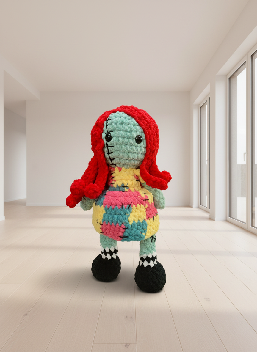 Sally Large Crochet Plush – 18" tall