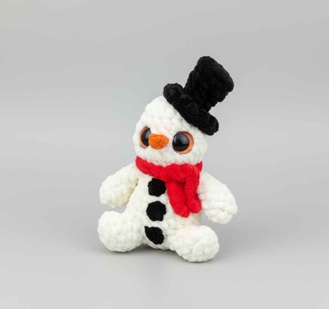 Snowman Crochet Plushie