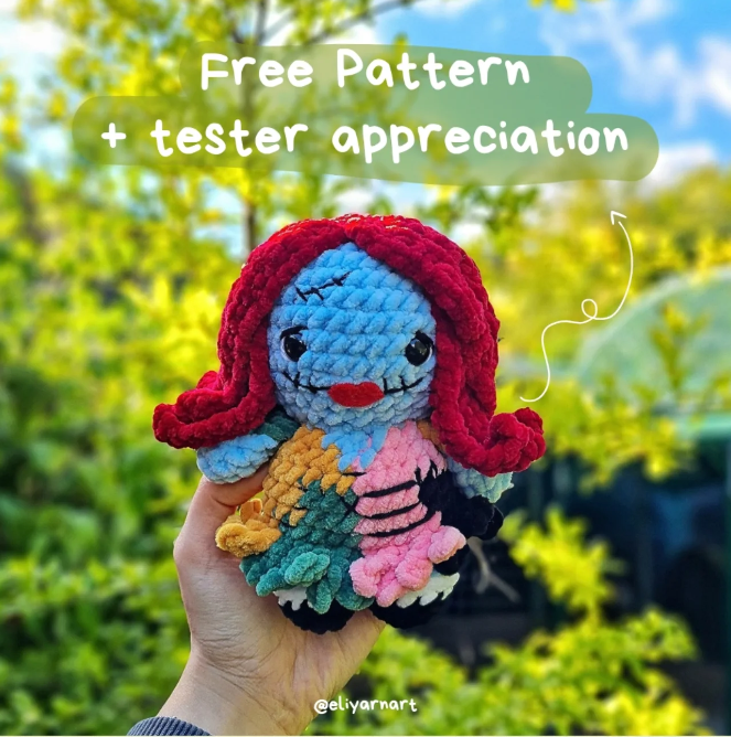 Sally - Crochet Plush