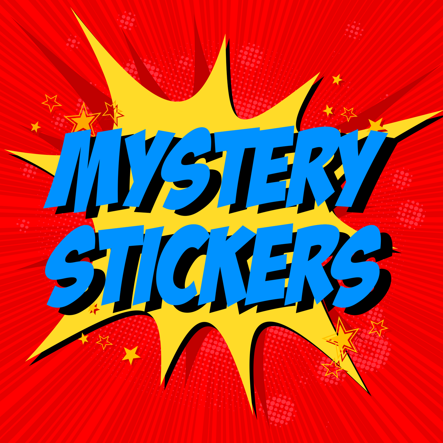 Mystery Sticker Set