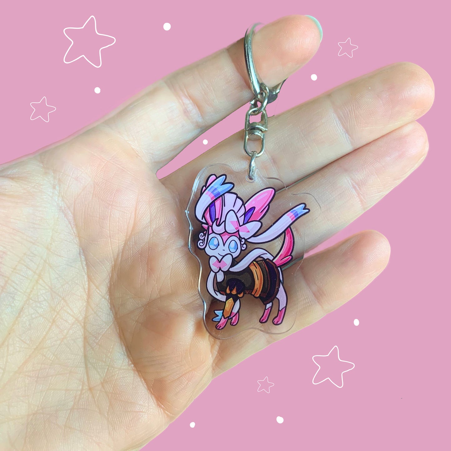 Pirate Pokemon Acrylic Keychains