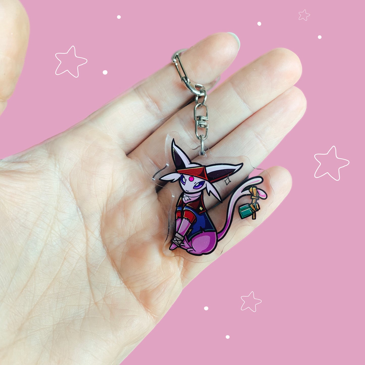 Pirate Pokemon Acrylic Keychains