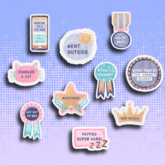 Adulting Sticker Set (Set 1)