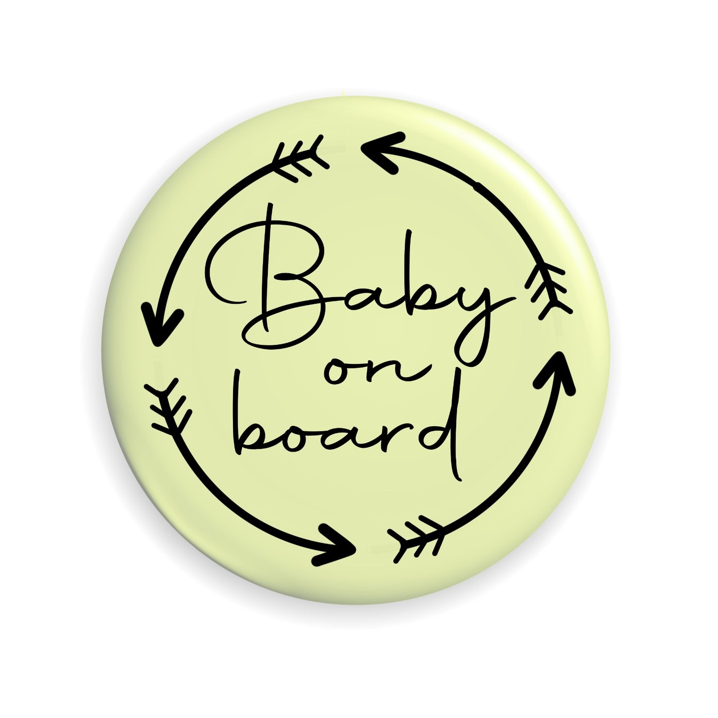 Baby On Board Button Badge
