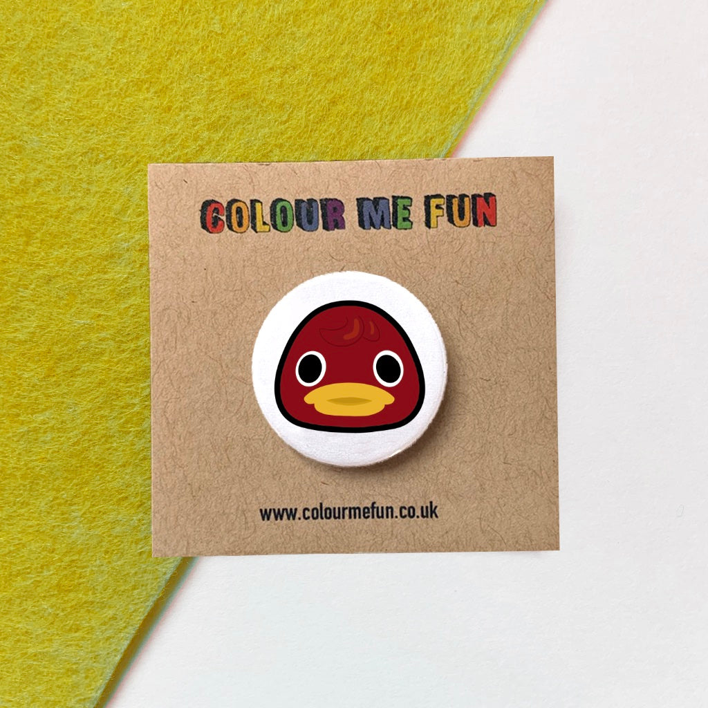 Animal Crossing - Bill - Button Badge