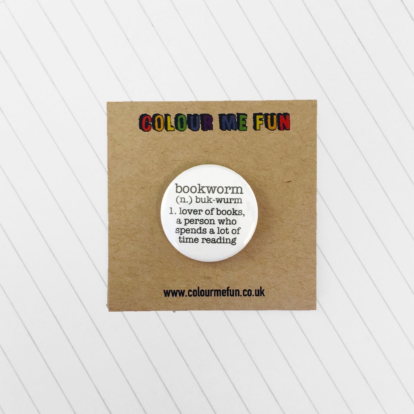 Book Lovers Pin Badge