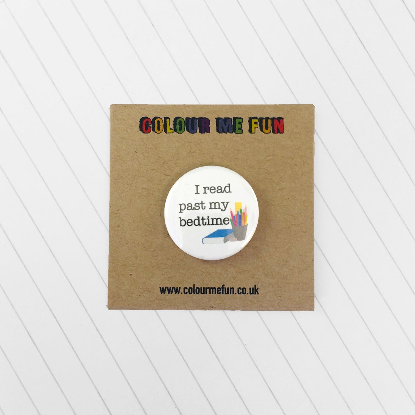 Book Lovers Pin Badge