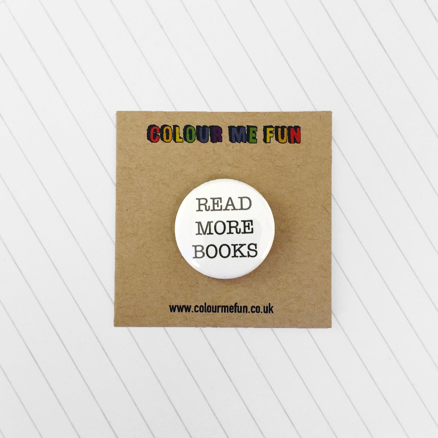 Book Lovers Pin Badge