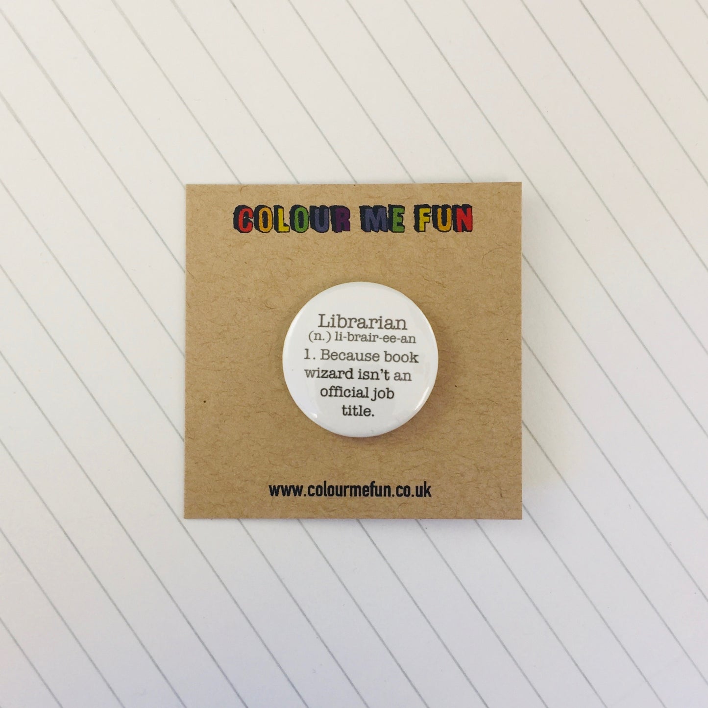 Book Lovers Pin Badge