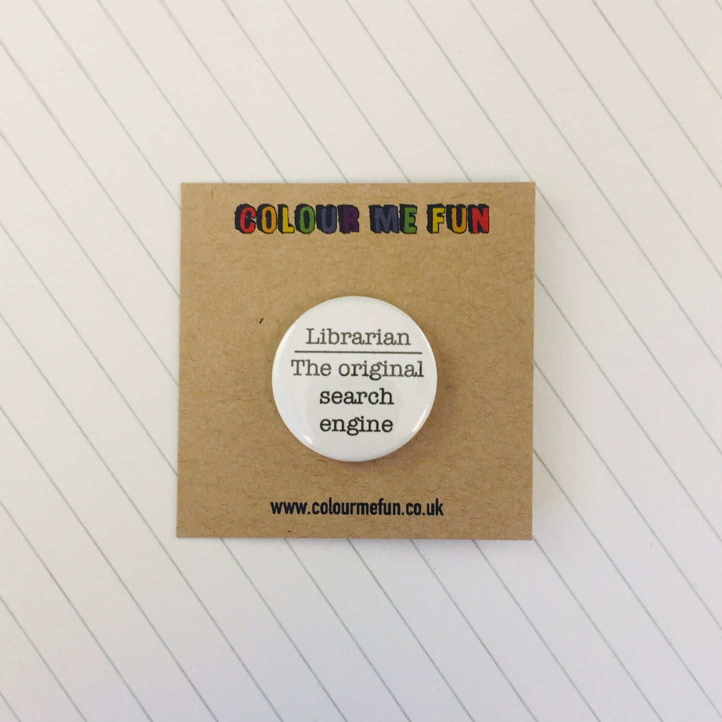Book Lovers Pin Badge