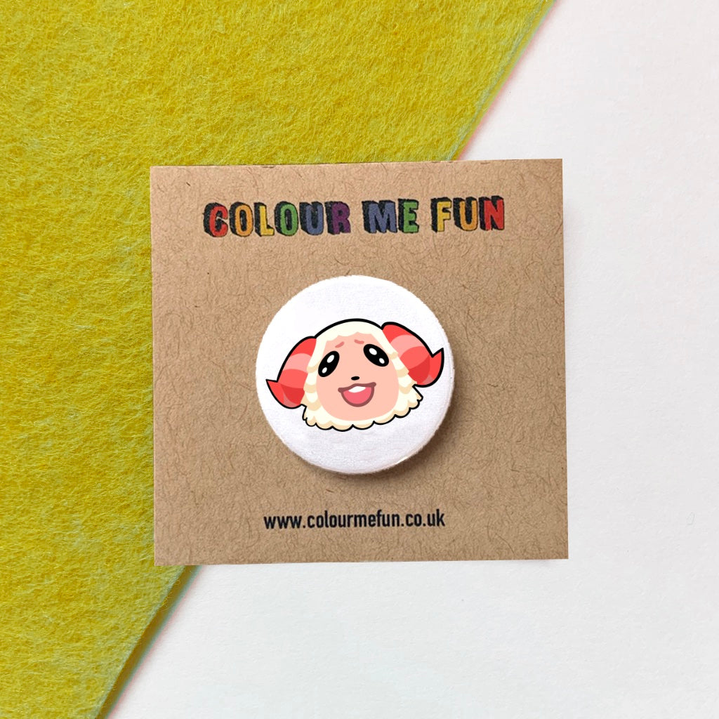 Animal Crossing - Dom - Button Badge