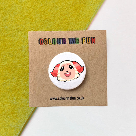 Animal Crossing - Dom - Button Badge