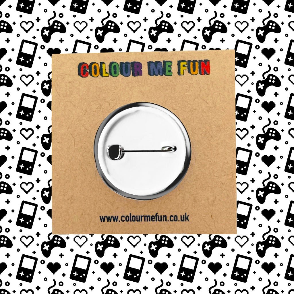 Geek Mum/Mom Pin Badge