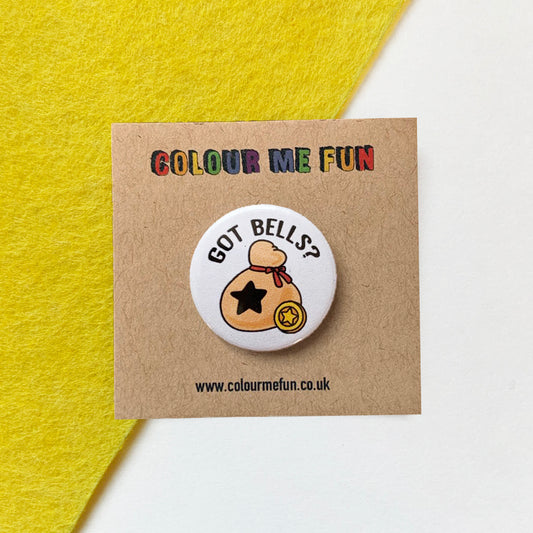 Animal Crossing - Got Bells - Button Badge