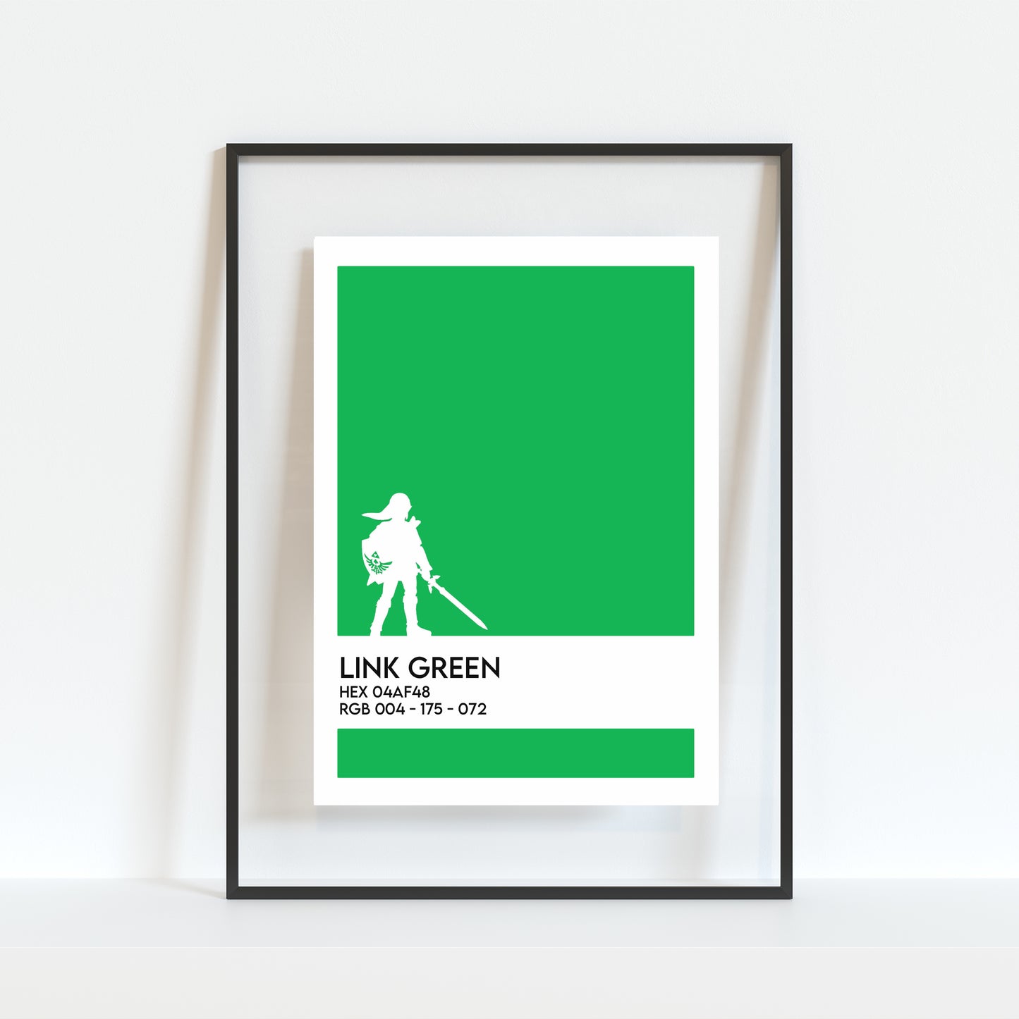 Retro Link Gamer Print (5"x7")