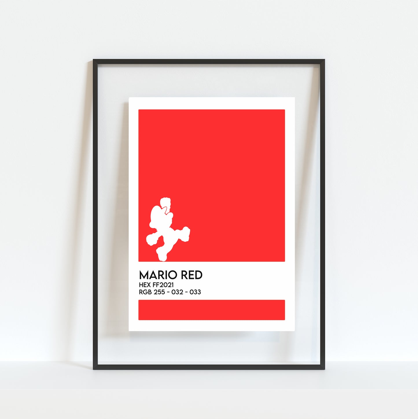 Retro Mario Gamer Print (5"x7")