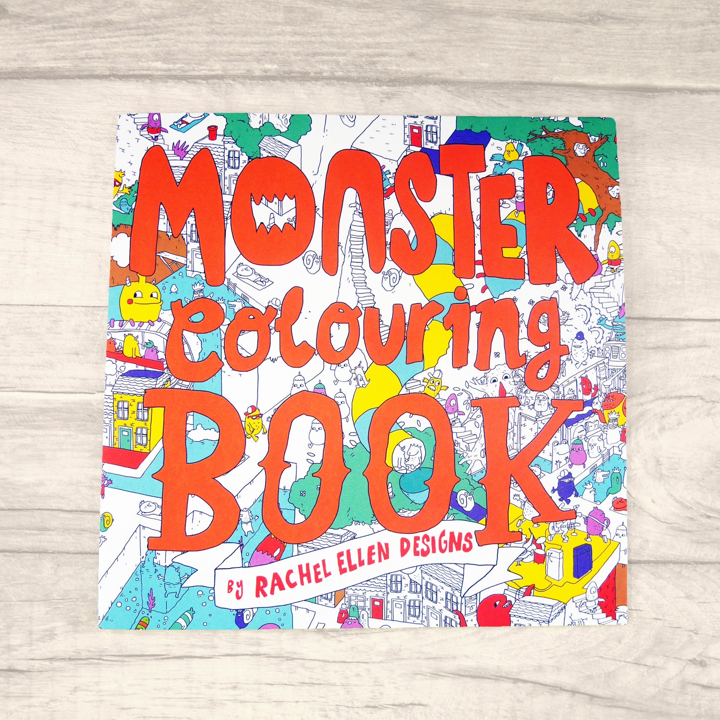 Monster Colouring Book