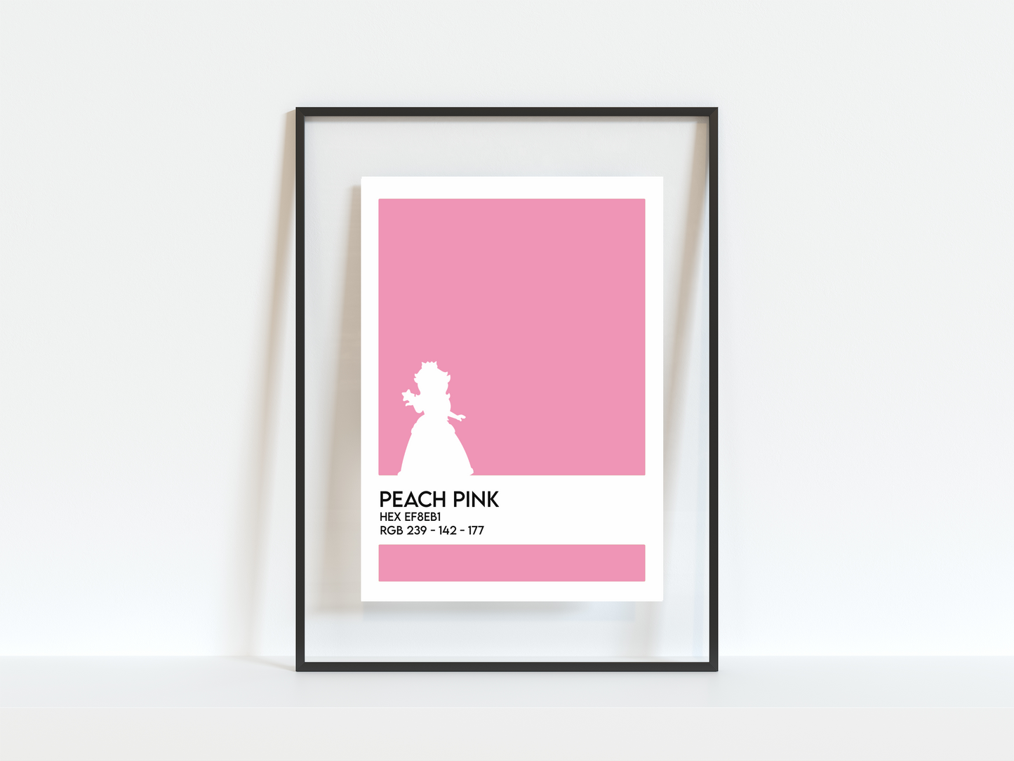 Retro Peach Gamer Print (5"x7")