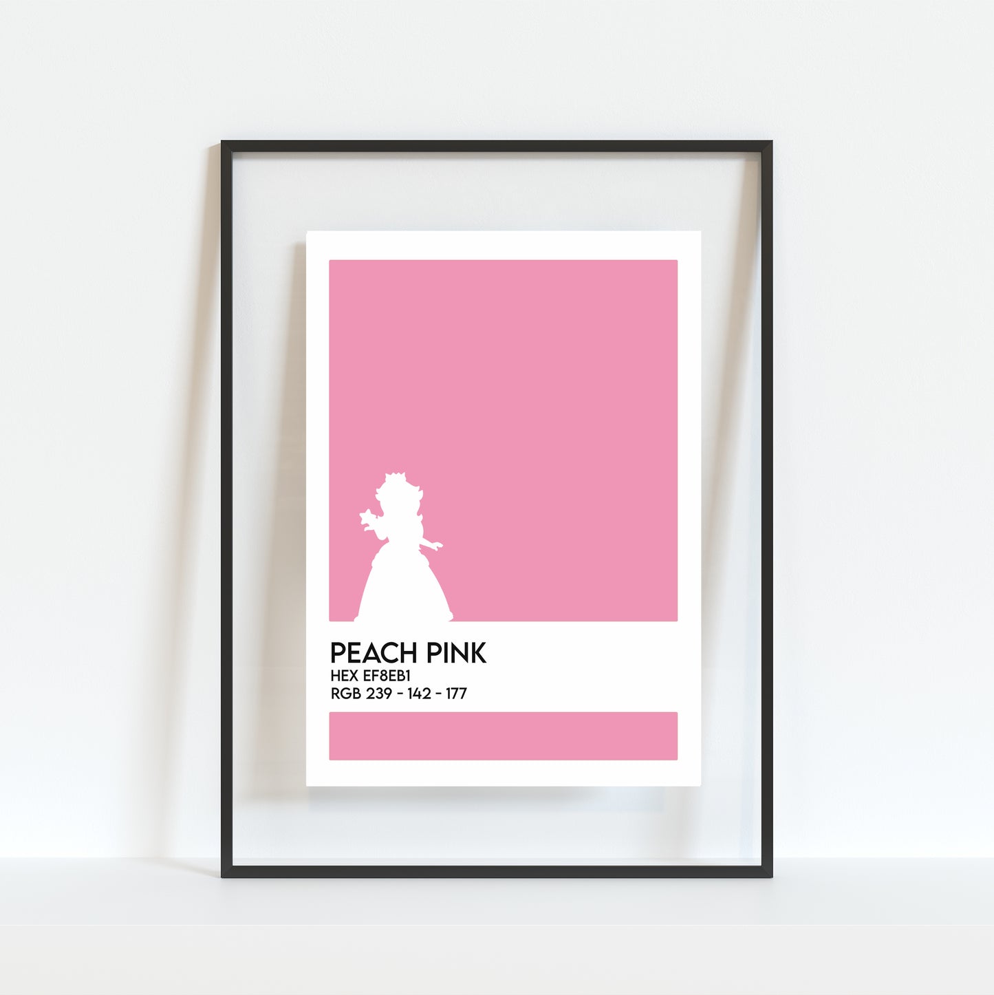 Retro Peach Gamer Print (5"x7")