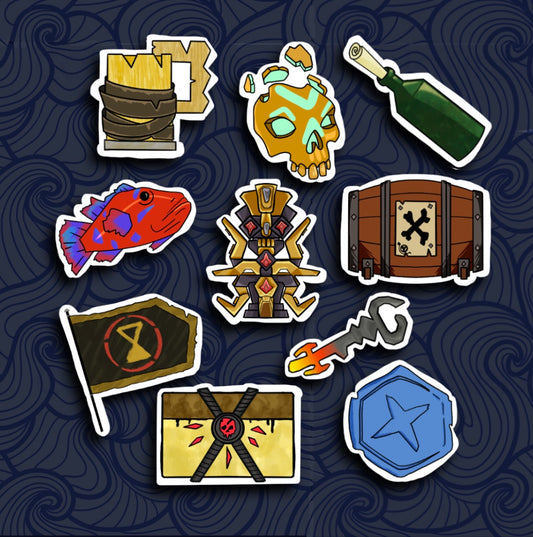 Sea of Thieves Sticker Set