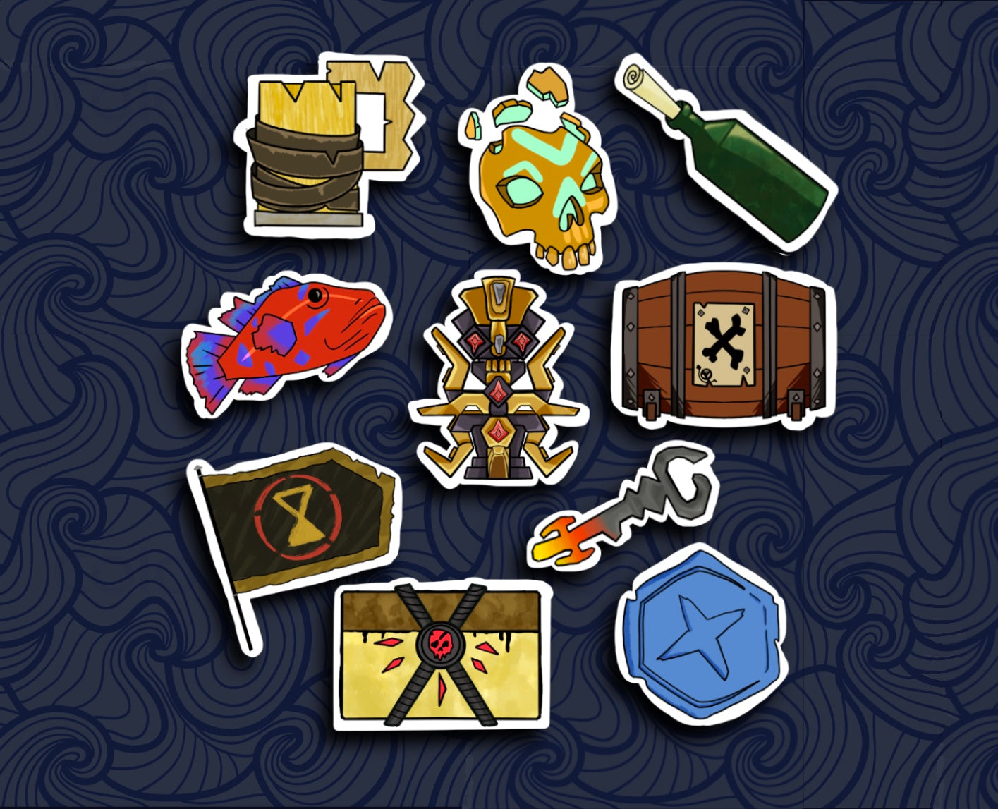 Sea of Thieves Sticker Set