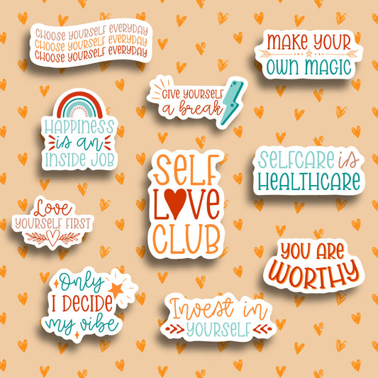 Self Love Sticker Set