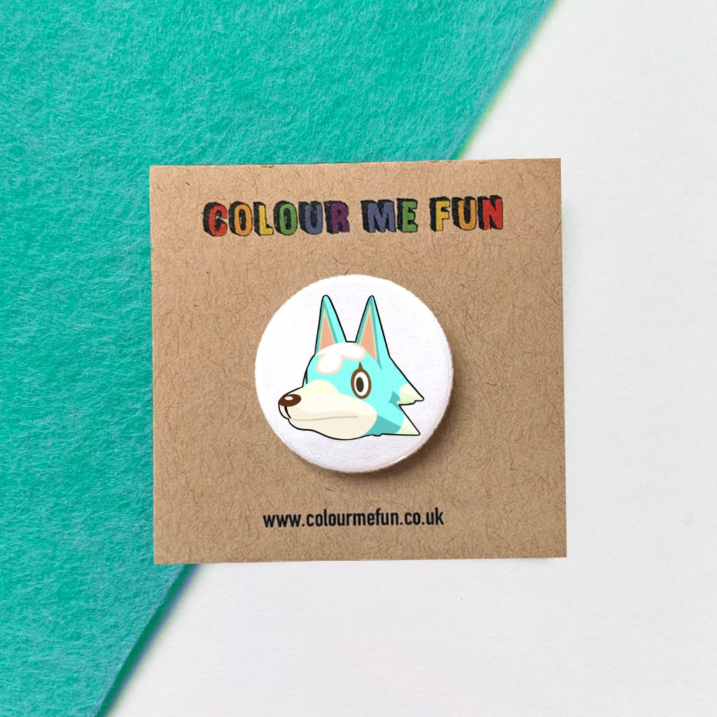 Animal Crossing - Skye - Button Badge