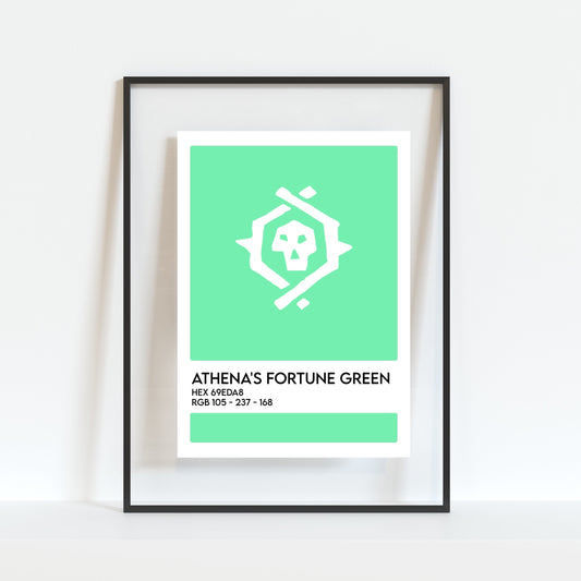 Sea of Thieves Athena's Fortune Gamer Print (5"x7")