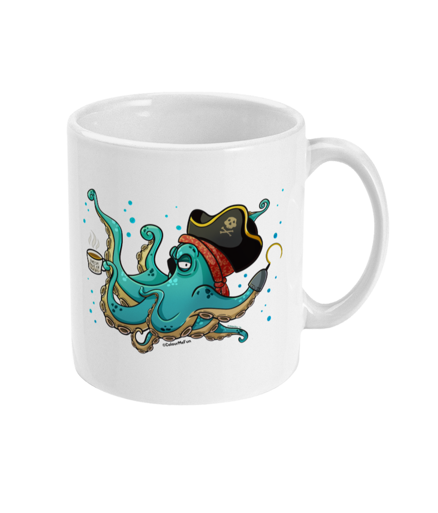 Grumpy Kraken Ceramic Mug