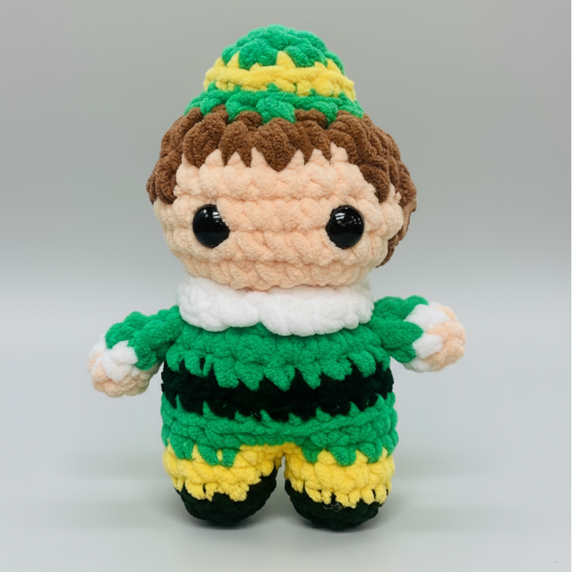 Buddy the Elf Crocheted Plushie