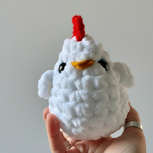 Chicken Crochet Plushie