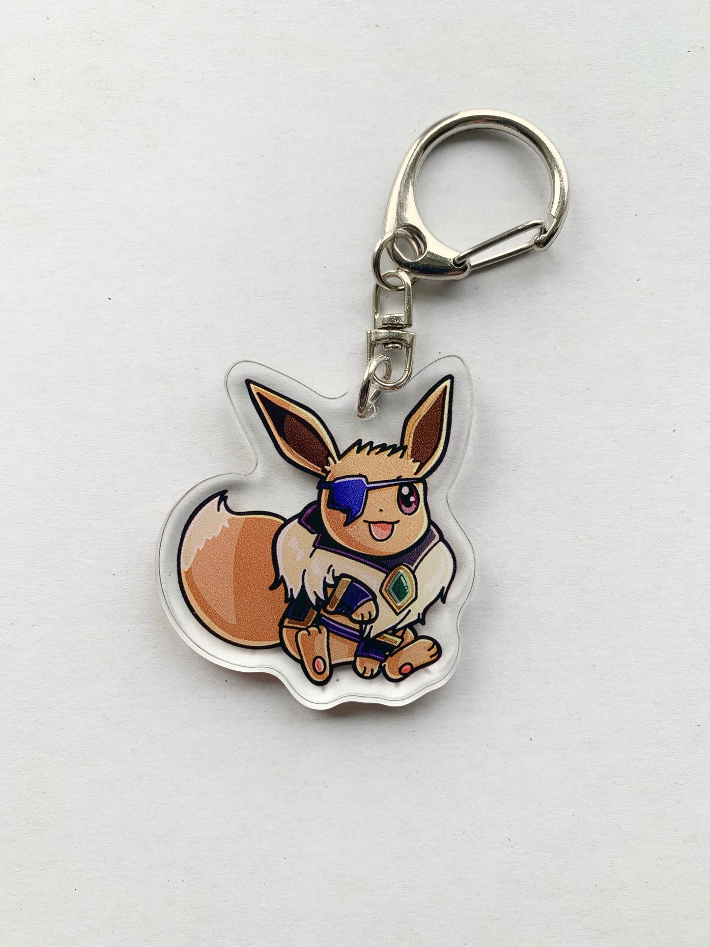 Pirate Pokemon Acrylic Keychains