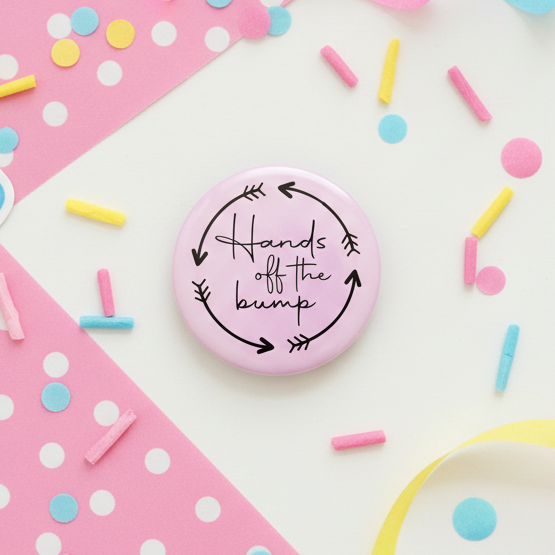 Hands off the Bump Button Badge